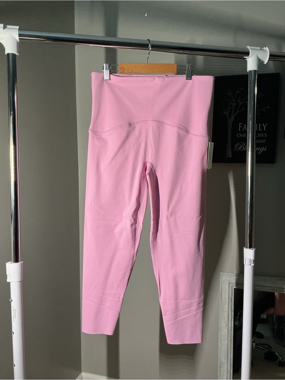 NWT SPANX Pink High-Waist Leggings